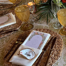 Load image into Gallery viewer, Custom Oyster Shell Place Cards
