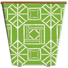 Load image into Gallery viewer, Cachepot Candle - Bamboo Box Lattice