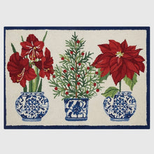 Load image into Gallery viewer, Holiday Chinoiserie Hook Rug
