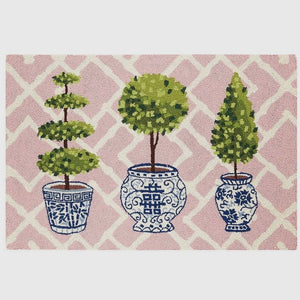 Topiary Collection Hook Rug