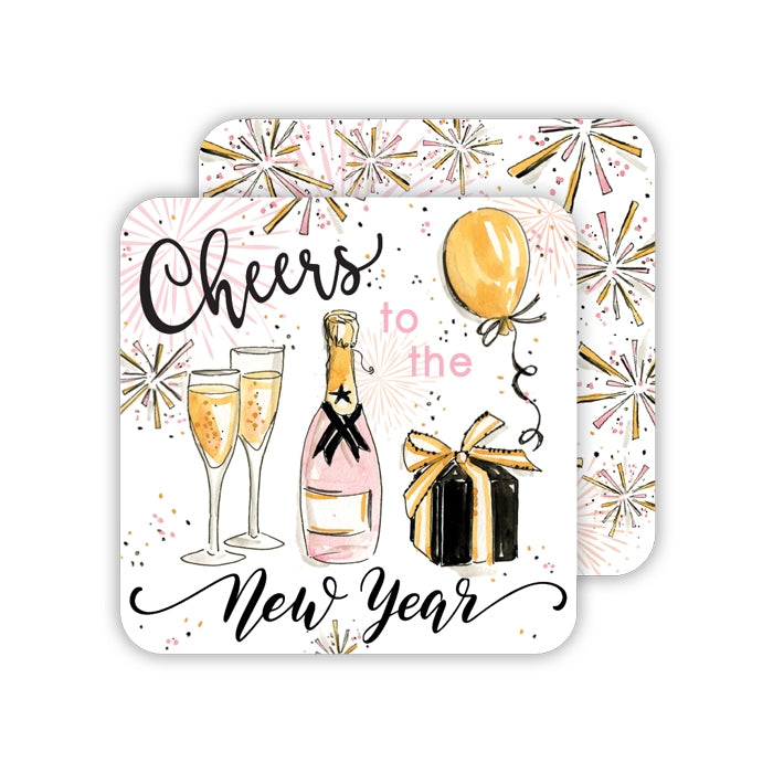 New Years Paper Coasters