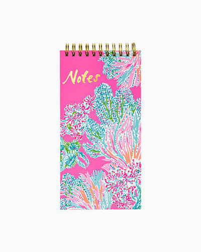 Lilly Pulitzer Luxe Listpad - Prosecco Pink Seaing Things