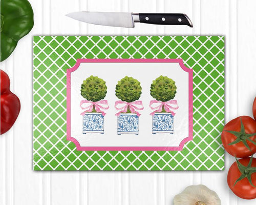 Topiaries Cutting Board